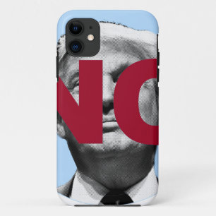 Coque Case-Mate Pour iPhone Pas de Trump (bleu et rouge)
