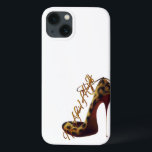Case-Mate iPhone Case "Pas peur des hauteurs" Tres Chic High Heights Des<br><div class="desc">"Pas peur des hauteurs" Tres Chic High Heel Design. Disponible sur d'autres produits (recherche sous "Not Afraid of Heights") et peut être demandé pour n'importe quel des produits proposés à Zazzle.</div>
