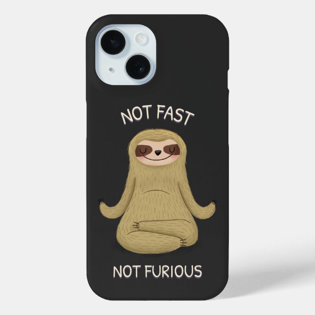 Coques Case-Mate iPhone Pas rapide pas furieux (Verso)