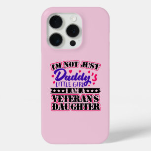 Coque Case-Mate iPhone Pas seulement la fille de papa - la fille de vétér