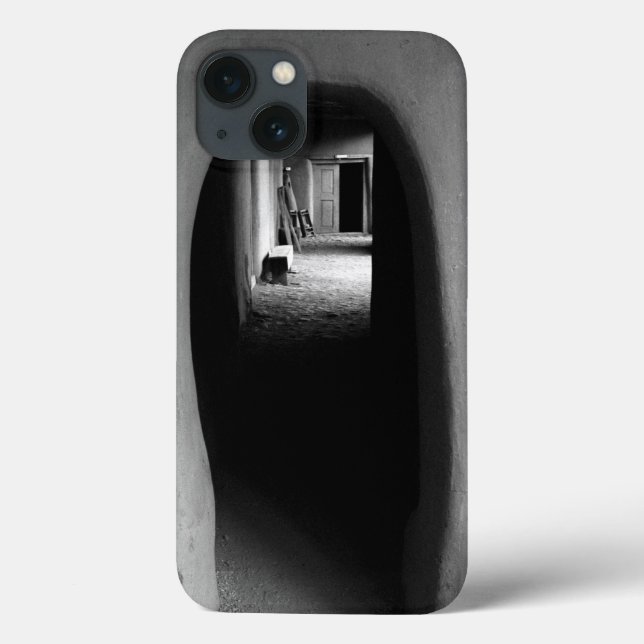 Coques Case-Mate iPhone Passage Adobe : photo en noir et blanc (Verso)