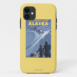 Case-Mate iPhone Case Passage de Chilkoot, mineurs d'or de l'Alaska