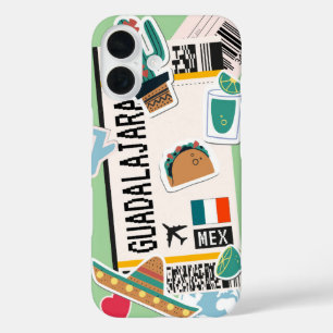 Coque Pour iPhone 16 Passe d'embarquement Guadalajara