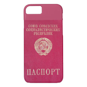 Coque Case-Mate iPhone Passeport soviétique