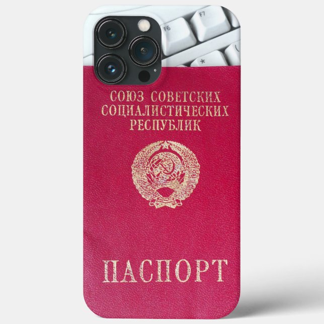 Coques Case-Mate iPhone Passeport soviétique (Verso)
