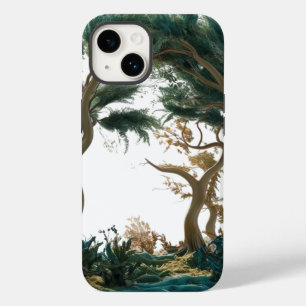 Coque Case-Mate iPhone Passerelle forestière enchantée - Artisti inspirés
