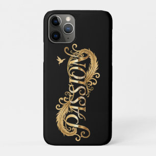Case-Mate iPhone Case Passion Dorée – Typographie de Luxe Inspirante D