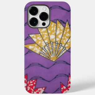 Coque Case-Mate iPhone Passion Pourpre   Ventilateur ondulé abstrait est-