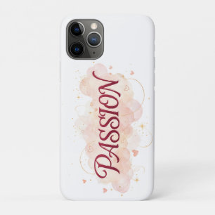 Case-Mate iPhone Case PASSION – Typographie Romantique Élégante avec Dou