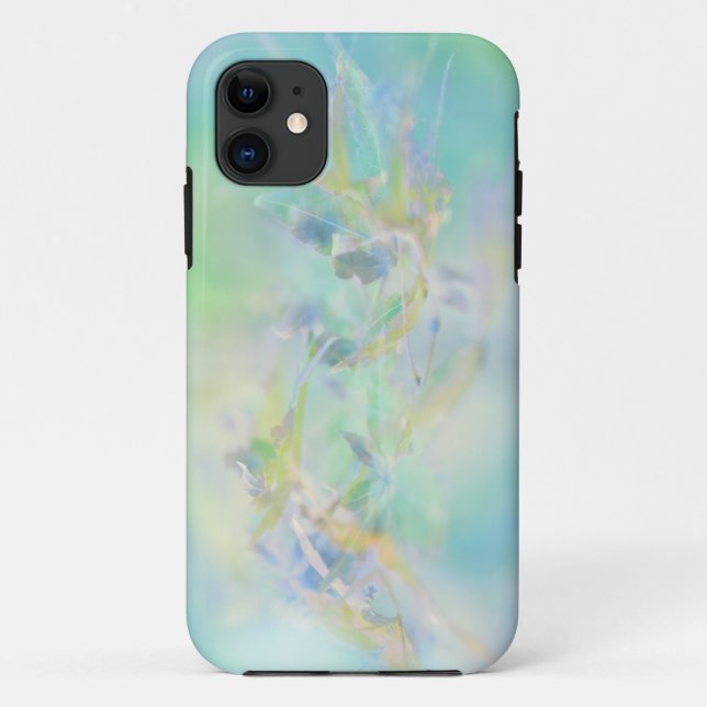 Coques Case-Mate iPhone Pastel Art Abstrait motif floral (Dos)