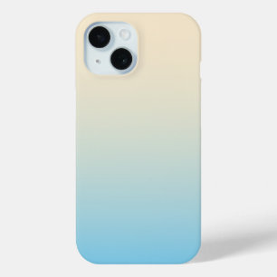 Coque Case-Mate iPhone Pastel Blue Color Blend Smooth Gradient tendance
