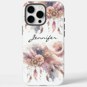 Coque iPhone 16 Pro Max Pastel Boho Dreamcatcher iPhone