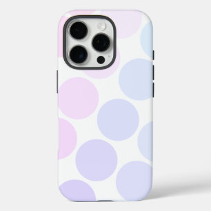 Coque iPhone 16 Pro Pastel Circle Design Motif