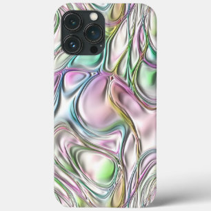 Etui iPhone 13 Pro Max Pastel Coloured Style Abstrait Art Motif