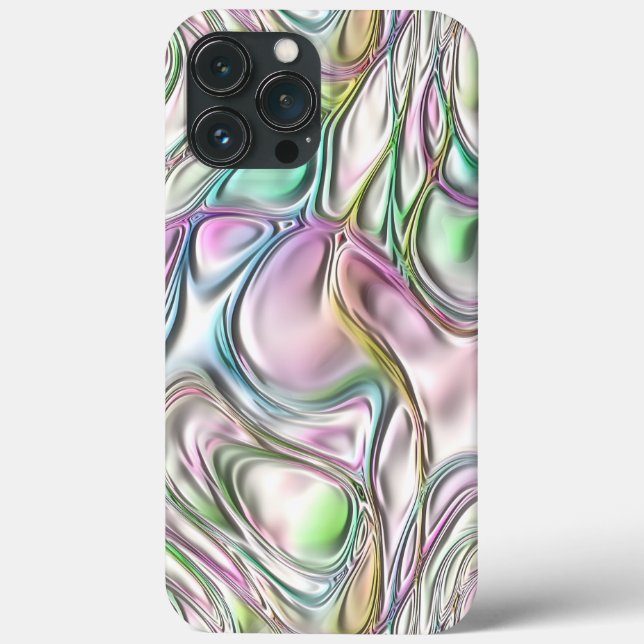 Coques Case-Mate iPhone Pastel Coloured Style Abstrait Art Motif (Verso)