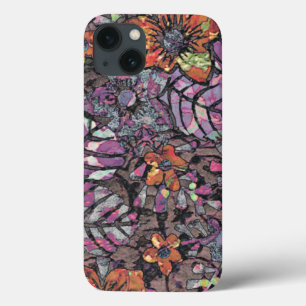 Etui iPhone Case-Mate Pastel Colours motif floral art numérique romantiq