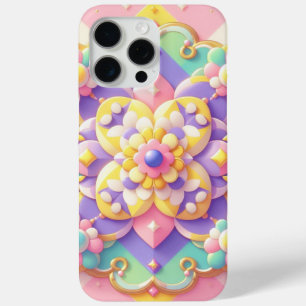 Coque Case-Mate iPhone pastel de printemps/Pâques/princesse coloré