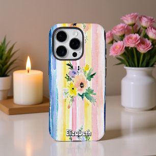 Coque iPhone 16 Pro Pastel Floral