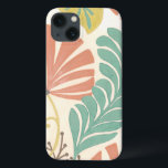 Case-Mate iPhone Case Pastel Floral Vines and Leaves on Cream Background<br><div class="desc">Floral vines and leaves in pastel colors are the subjects of this piece by Erica J. Vess. The mixture of pastels on the cream background helps the painting stand out without oflhelming the senses. Put this tropical print in your home today !</div>