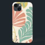 Case-Mate iPhone Case Pastel Floral Vines et Feuilles sur Arrière - plan<br><div class="desc">Les vignes florales et les feuilles aux couleurs pastel sont les sujets de cette pièce d'Erica J. Vess. Le mélange de pastels sur l'arrière - plan crème aide le tableau à se démarquer sans accabler les sens. Mettez cette empreinte tropicale dans votre maison aujourd'hui !</div>