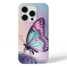 Pastel Fractal Butterfly Art
