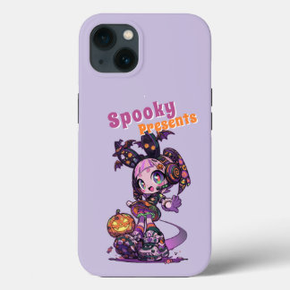 Case-Mate iPhone Case Pastel Goth Kawaii Spooky Anime Girl Halloween