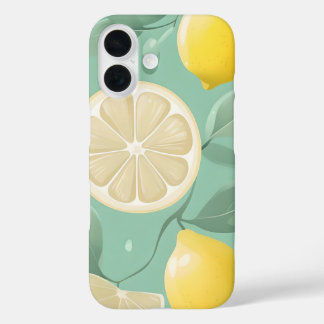 Coque Pour iPhone 16 Pastel Lemon Iphone Case