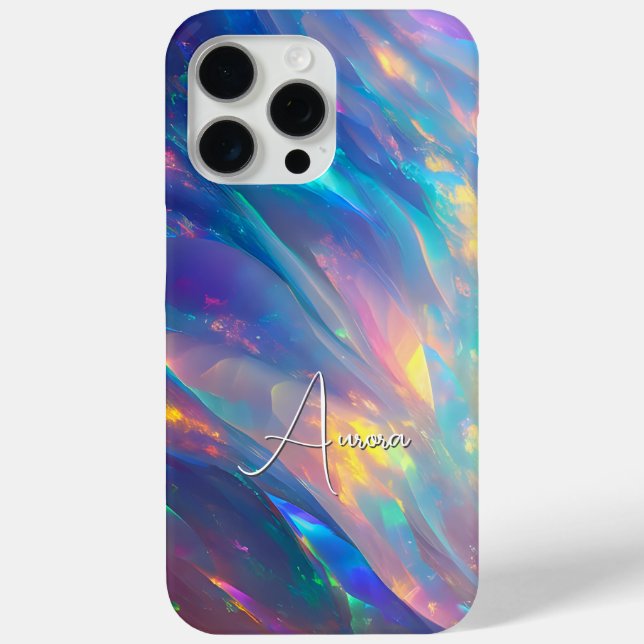 Coques Case-Mate iPhone Pastel Opal Glow - Élégant boîtier de téléphone pe (Verso)