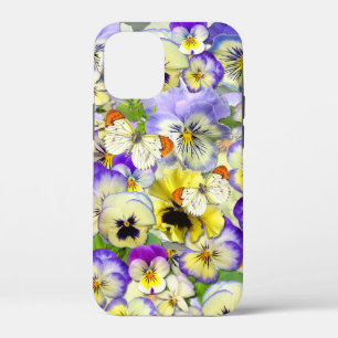 Case-Mate iPhone Case Pastel Pansies aux papillons