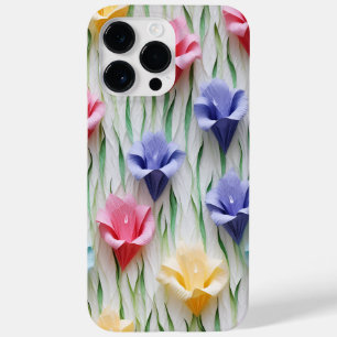 COQUE Case-Mate iPhone PASTEL PAPIER 3D REGARDER LES FLEURS GLADIOLA