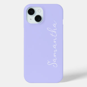 Coque Case-Mate iPhone Pastel Periwinkle Personnalisé
