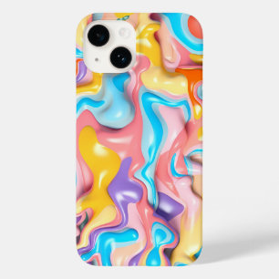 Coque Case-Mate iPhone Pastel Plastic Fluid Abstrait