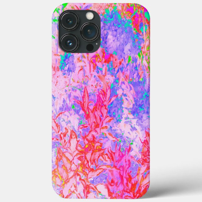 Coques Case-Mate iPhone Pastel Rose et Rouge avec Paysage Blue Hydrangea (Verso)