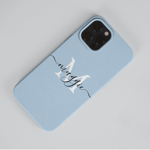 Coque Case-Mate iPhone Pastel Script Monogram Coque-Mate iPhone 14 Pro Ma