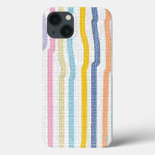 Etui iPhone Case-Mate Pastel Stripes Multicolore