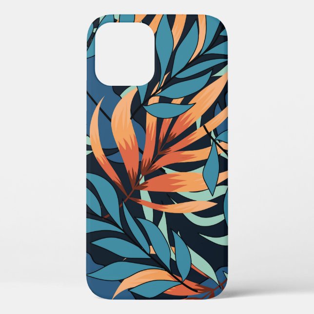 Coques Case-Mate iPhone Pastel Tropical Botanical Abstrait (Verso)