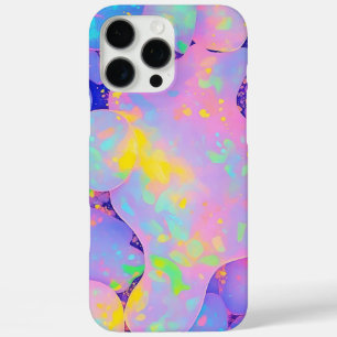 Coque iPhone 16 Pro Max Pastel Vibrant Design Couleur Abstraite