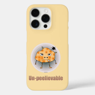 Coque iPhone 16 Pro Patate en colère drôle – Un art pelable