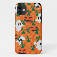 Patch Citrouille Haunted Halloween Ghosts