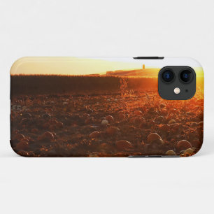 Case-Mate iPhone Case Patch de citrouilles Coucher de soleil jaune