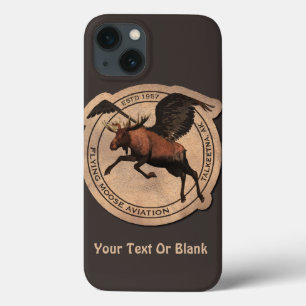 Coques Pour iPhone Patch Flying Moose Aviation