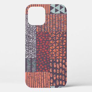 Case-Mate iPhone Case Patchwork bohémien : conception sans couture dessi