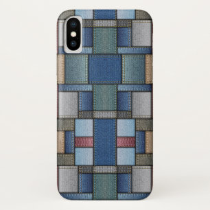 Case-Mate iPhone Case Patchwork Denim