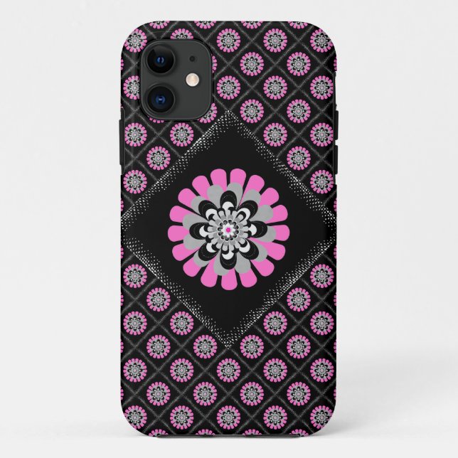 Coques Case-Mate iPhone Patchwork diagonale flou (Dos)