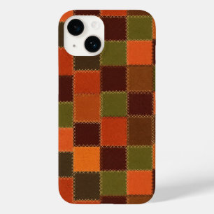 Coque Case-Mate iPhone Patchwork faux style carreaux