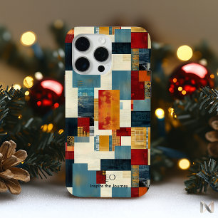 Coque Case-Mate iPhone Patchwork géométrique moderne - Gras et inspirant