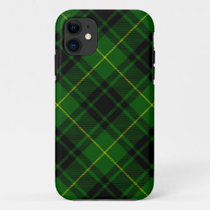 Coques Pour iPhone Pâte verte de tartan MacArthur