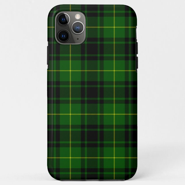 Coques Case-Mate iPhone Pâte verte de tartan MacArthur (Dos)