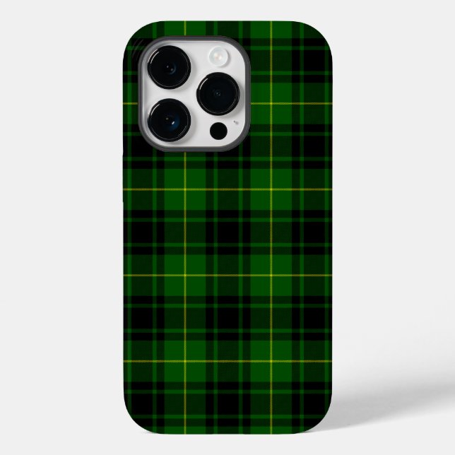 Coques Case-Mate iPhone Pâte verte de tartan MacArthur (Verso)