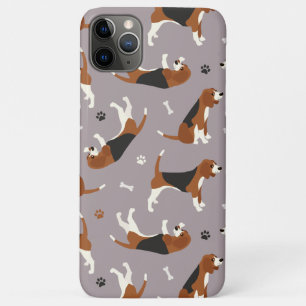 Case-Mate iPhone Case Pâtes et os Beagle mignons Coque-Mate gris iPhone